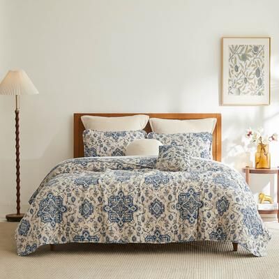 Southshore Fine Linens Persia 7-Piece Oversized Quilt Bedding Set
