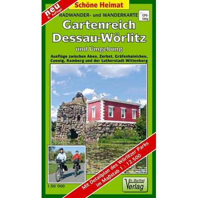 Radwander- und Wanderkarte Gartenreich Dessau-Wörlitz und Umgebung, Sonstige von Verlag Barthel, Barthel, A, 978-3-89591-041-8