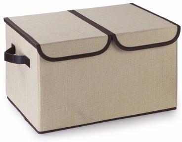 Enova Home Collapsible Storage Bins with Cover Set of 3