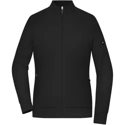 Damen Zip Jacke "8053" - L - schwarz