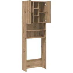 vidaXL Labeldorf, Waschmaschinenschrank, Braun