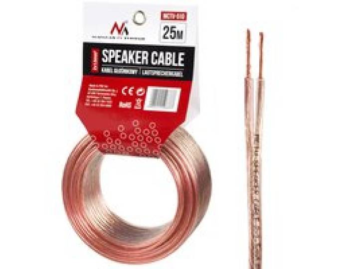 2*1.5mm2/48*0.20CCA 3.5*7.0mm Maclean MCTV-510 Luidsprekerkabel