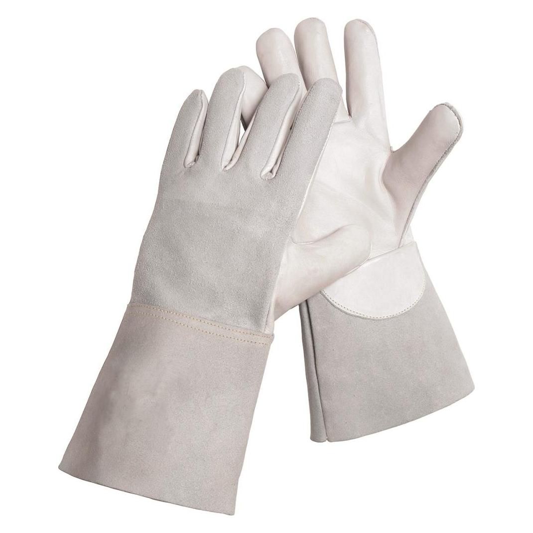 PerfectPro Schweisserhandsch. Typ 10 Spaltleder, 35cm,Gr.10 (10) (4260199190111)