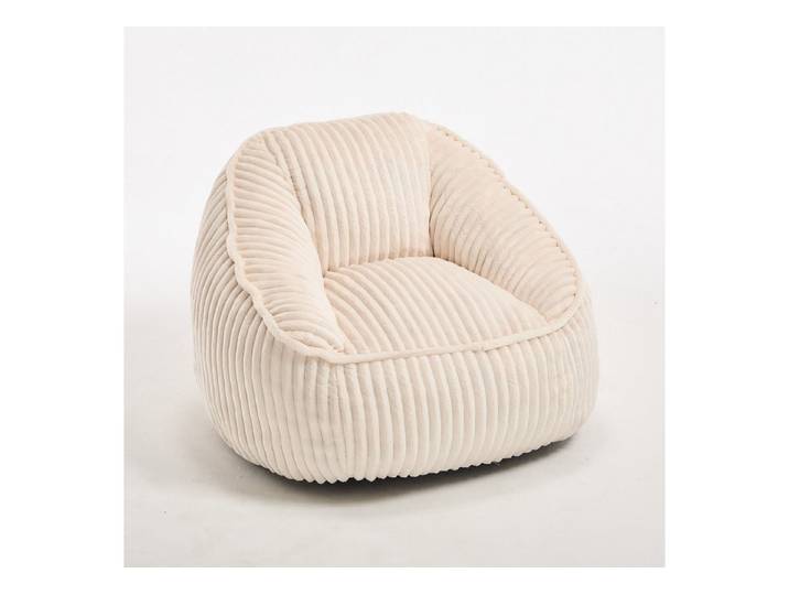 kowdom Sitzsack Bean Bag Stuhl Memory-Schaum Plüsch 98 cm, Memory-Schaum, Blasen-Plüsch, 98 cm