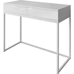 KONSOLE BLANCO LOFT Weiß Hochglanz PUSH OPEN