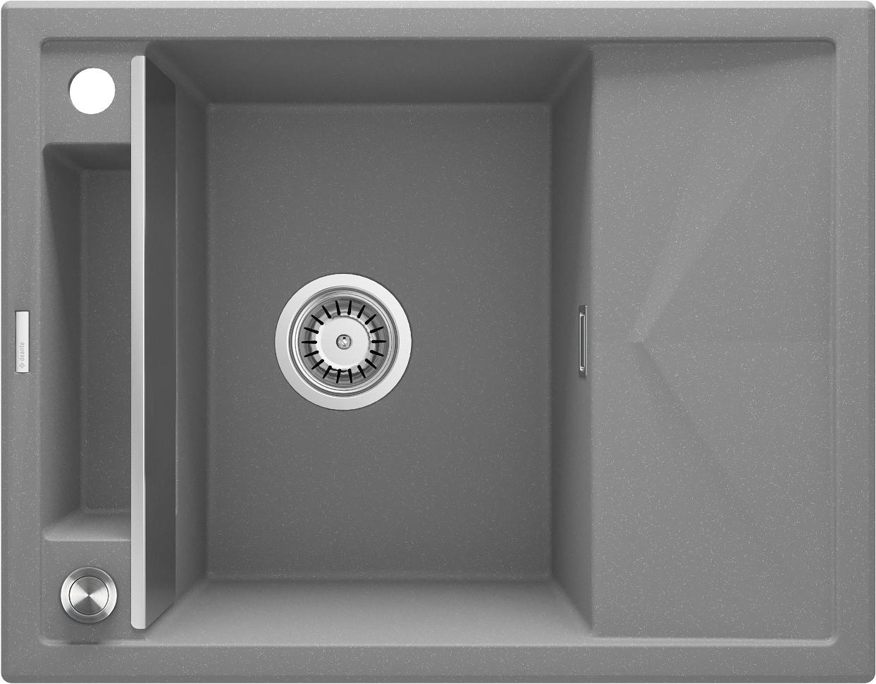 1-bowl magnetic granite sink with drainer