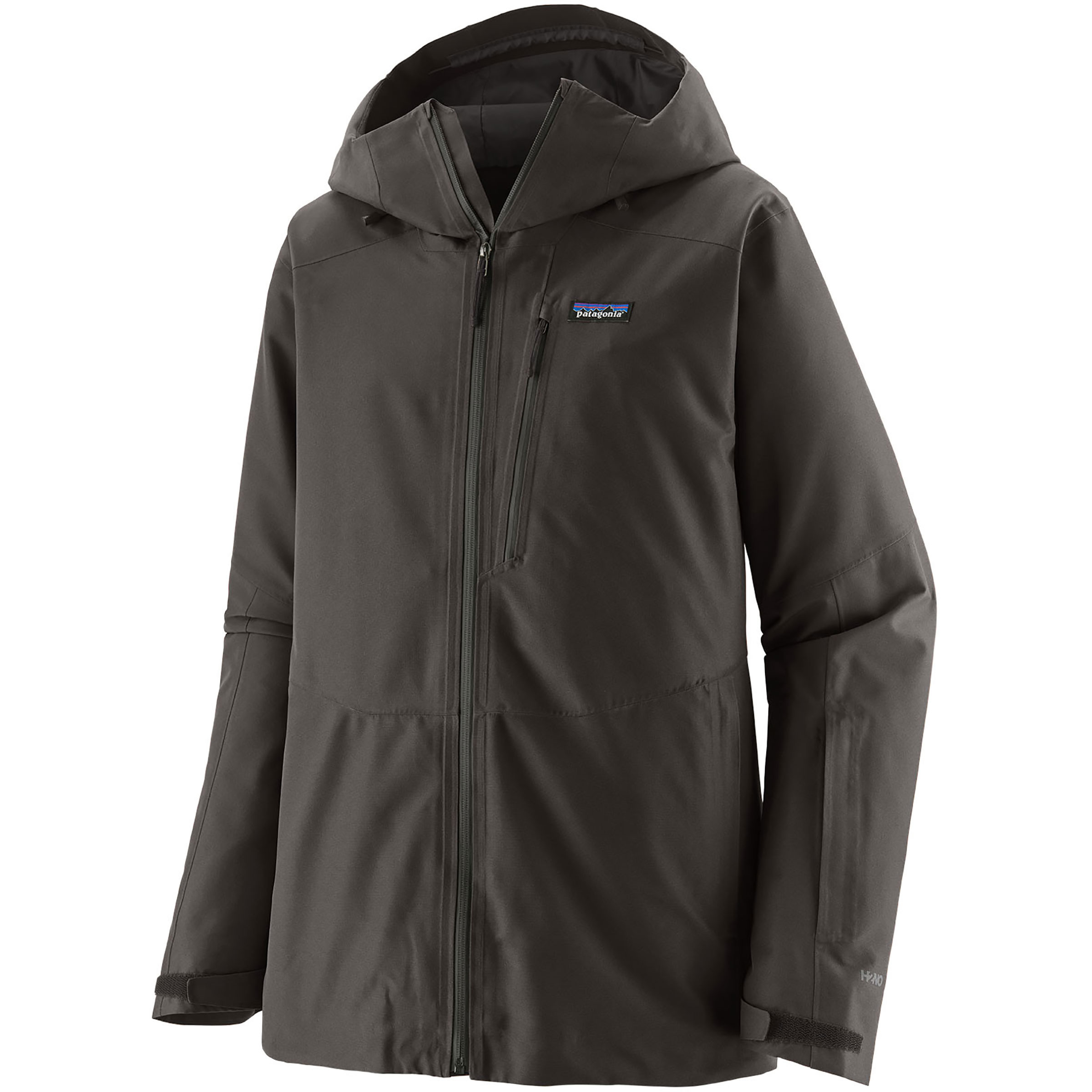 Patagonia Powder Town Herren Regenjacke schwarz Größe M Skifahren | Freeride Widerstandsfähig Wasserabweisend