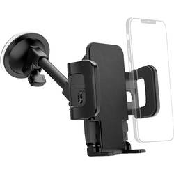 hama 00201502 Auto-Handyhalterung Compact mit Saugnapf, 360 Grad drehbar, universal