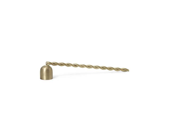 Ferm Living - Twist Kerzenlöscher, Messing