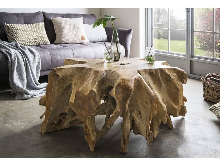 Couchtisch 80x80cm 'Odin' Teak massiv