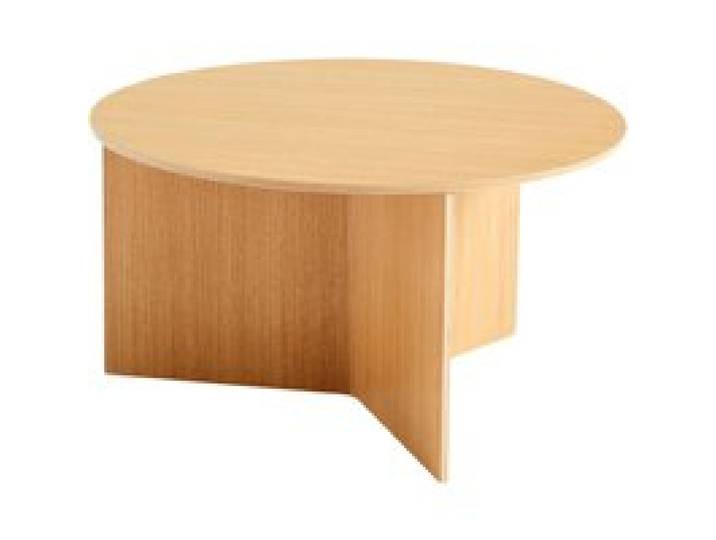 HAY - Slit Beistelltisch Wood Rund XL