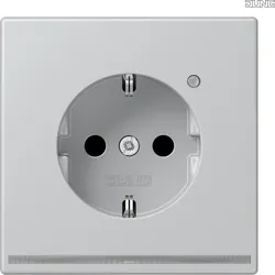Jung SCHUKO-Steckdose 16A 250V LED-Orient licht weiß AL 1520-O LNW