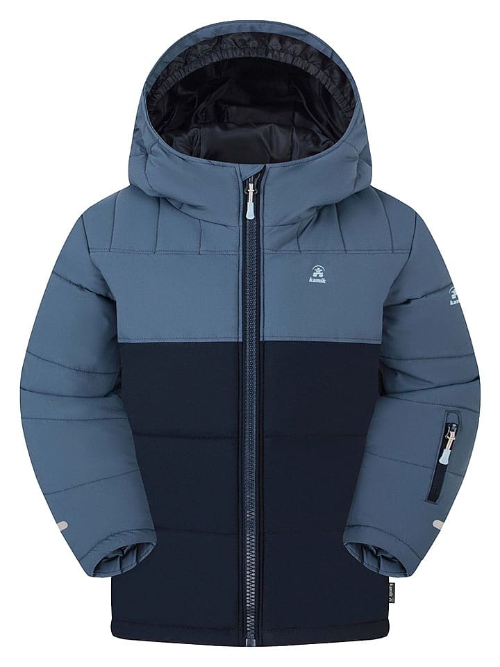 Kamik Dünnere Winterjacke "Amos" in Blau - 176