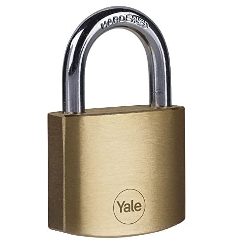 Yale Messing Hangslot Standard Protection 40 mm met 3 sleutels