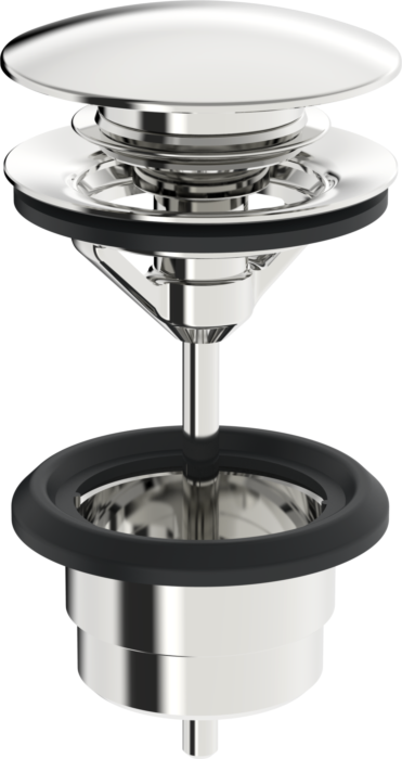 Hansa Ablaufgarnitur 59913988 1 1/4", verschließbar, Druckbetätigung, chrom