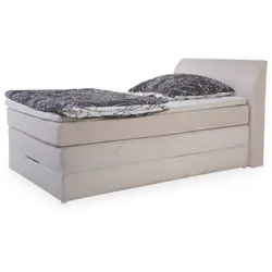 Boxspringbett KAMARIA (LF 120x200 cm) - Bezug: Stoff - LF 120x200 cm
