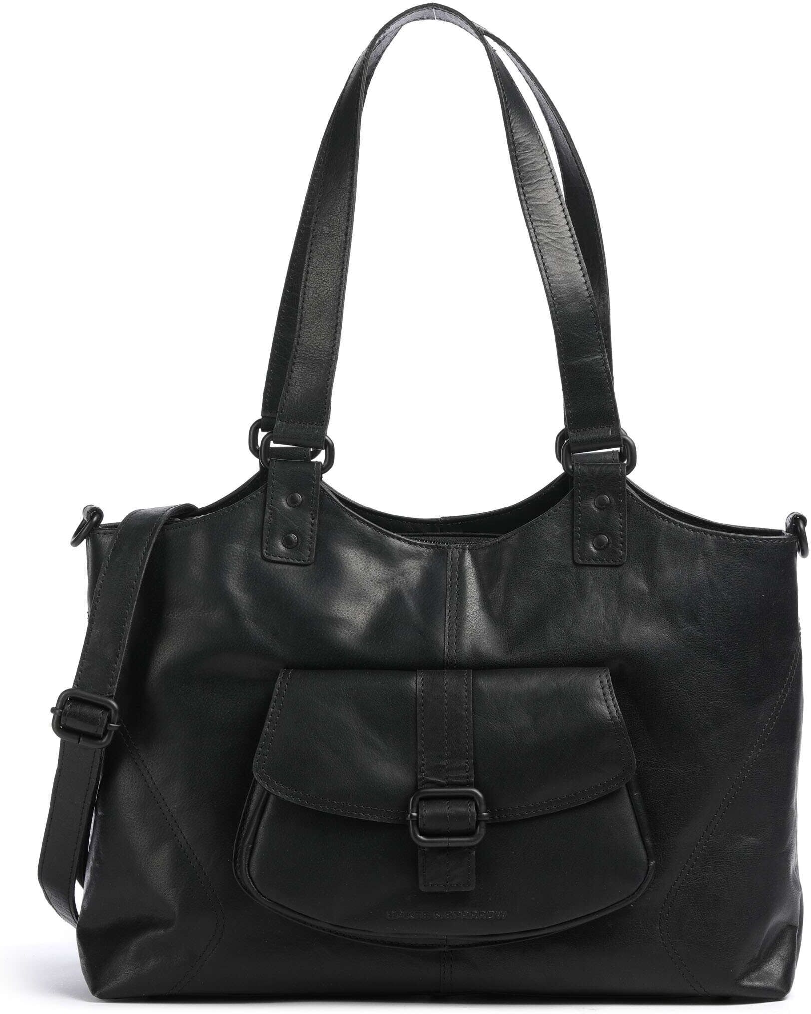 Spikes & Sparrow Bronco Kalynn Shopper, schwarz