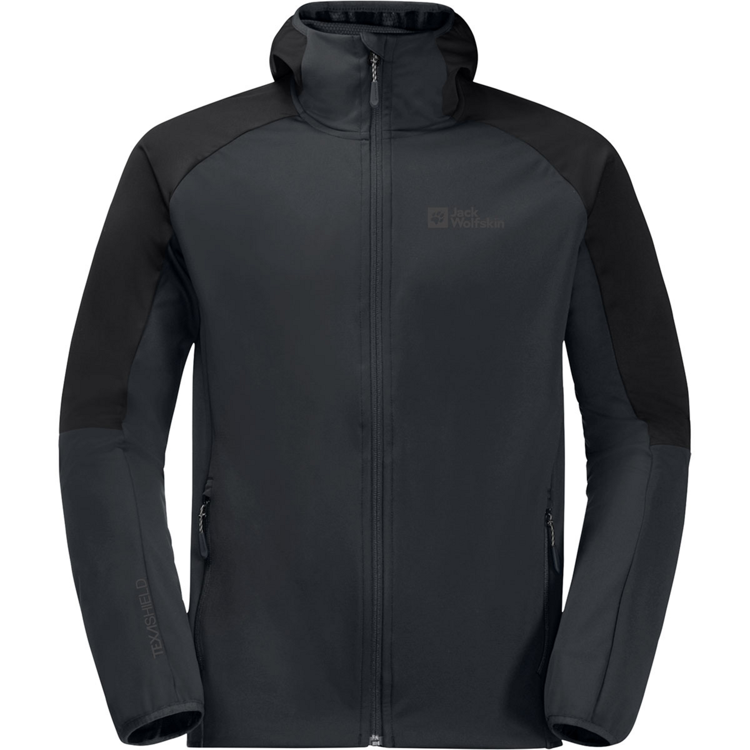 Jack Wolfskin Feldberg Herren Softshelljacke grau Größe M Trekking Wasserabweisend