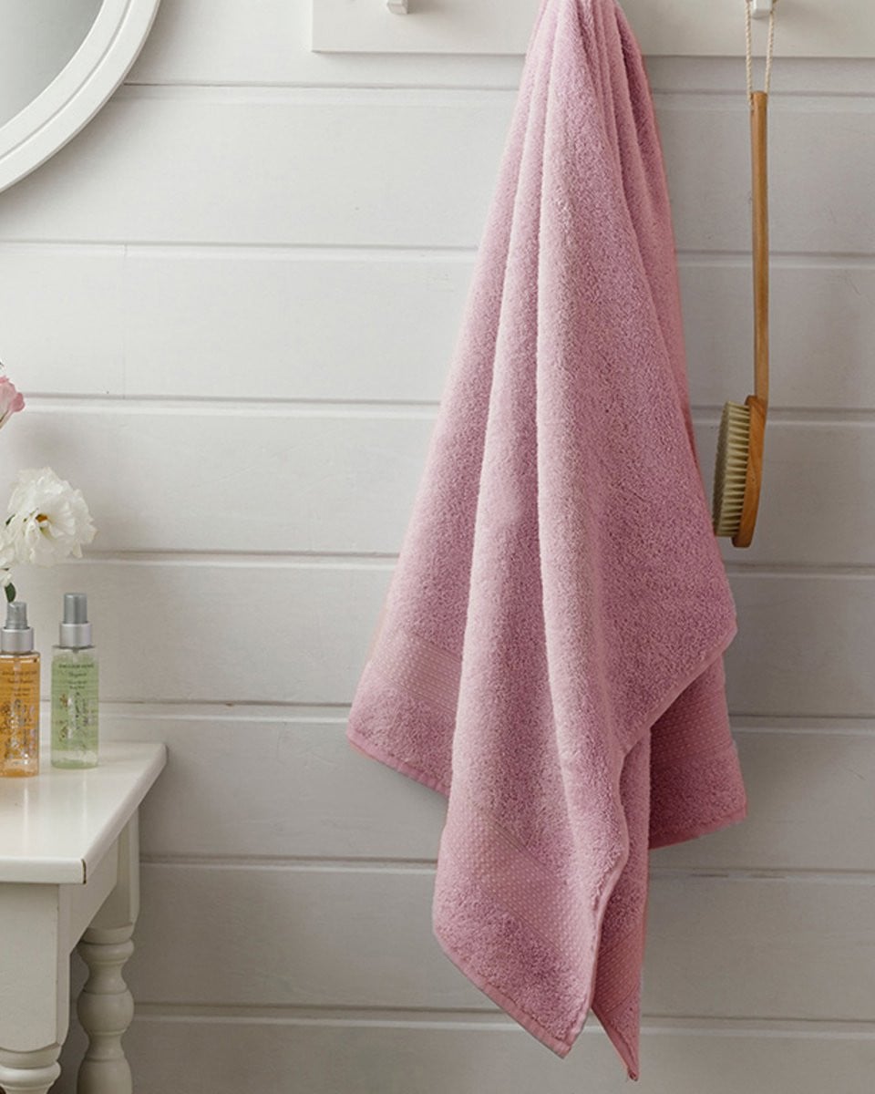 English Home Badhanddoek - Roze - 70 x 140 cm