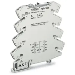 Wago 787-2802 DC-DC-Wandler,Eingangsspannung DC 24 V,Ausgangsspannung DC 10 V 7872802