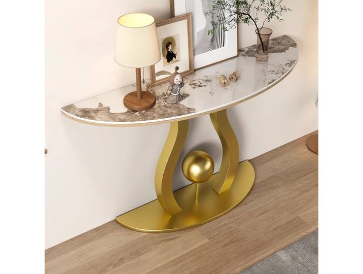 Glam – Tables de rangement Premium, Table de Console Simple, meubles de Hall d'entrée minimalistes et esthétiques, meubles de salon