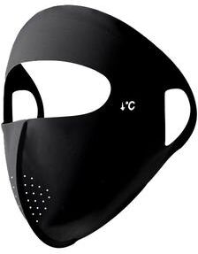 Modern Mode Marketplace Breathable Full Face Sun Protection Mask UV Protection Face Cover For Outdoor Travel black