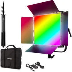 Walimex pro LED Rainbow Flächenleuchte 100 W Set