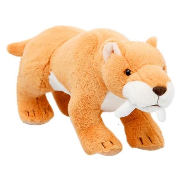 Wild Planet Pluszak tygrys szablozębny - All About Nature (27 cm) (27 cm) (K8557)