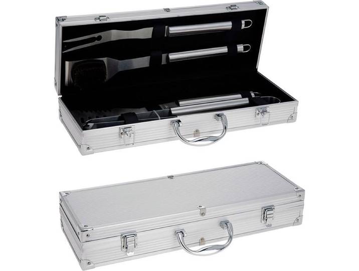 Koffer voor Barbecue-Accessoires (4 stuks)