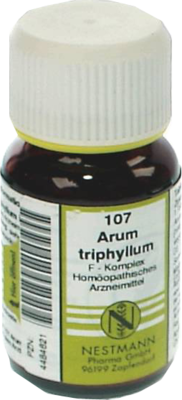 NESTMANN Pharma GmbH ARUM TRIPHYLLUM F Komplex Nr.107 Tabletten 120 St 04484621