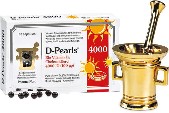 D-Pearls 4000 IU 100 mcg 60 caps