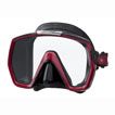 Tusa Tauchmaske M-1001 Freedom HD - Schwarz Metallisch Rot
