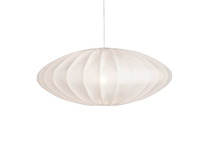 Watt & Veke Ellipse lampenkap 65 cm linnen Wit