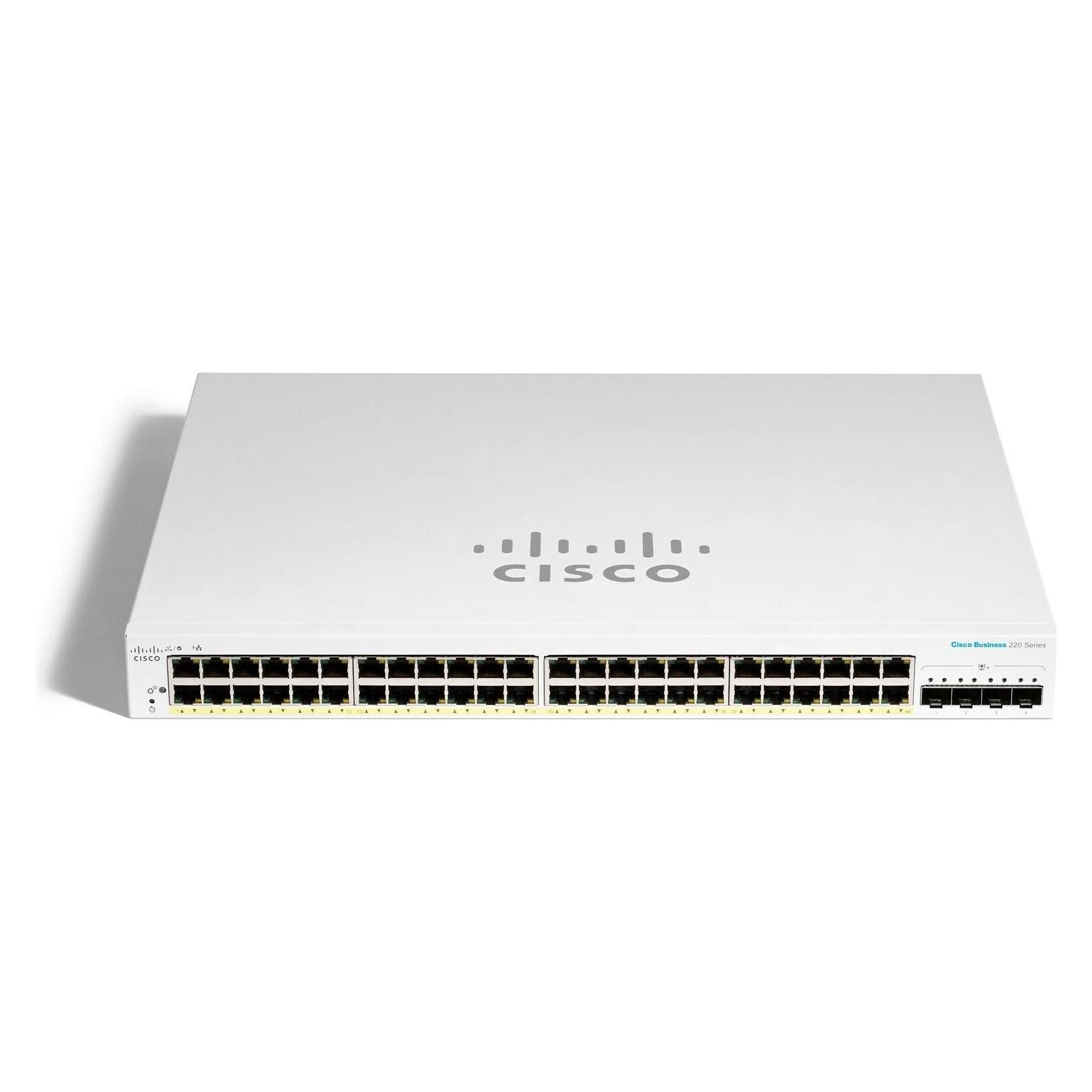 Cisco Switch CBS220-48T-4G 52 Port (52 Ports) (CBS220-48T-4G-EU)