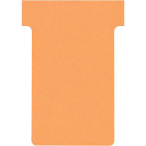 Franken T-Karten TK105, Größe 1, orange, Breite 17mm, Höhe 47mm, 100 Stück