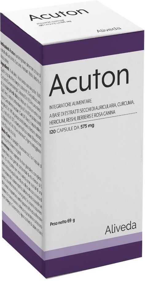 LABORATORI ALIVEDA Srl Acuton, 120 capsule