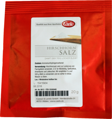 Caesar & Loretz GmbH HIRSCHHORNSALZ Caelo HV-Packung Blechdose 20 g 10549448