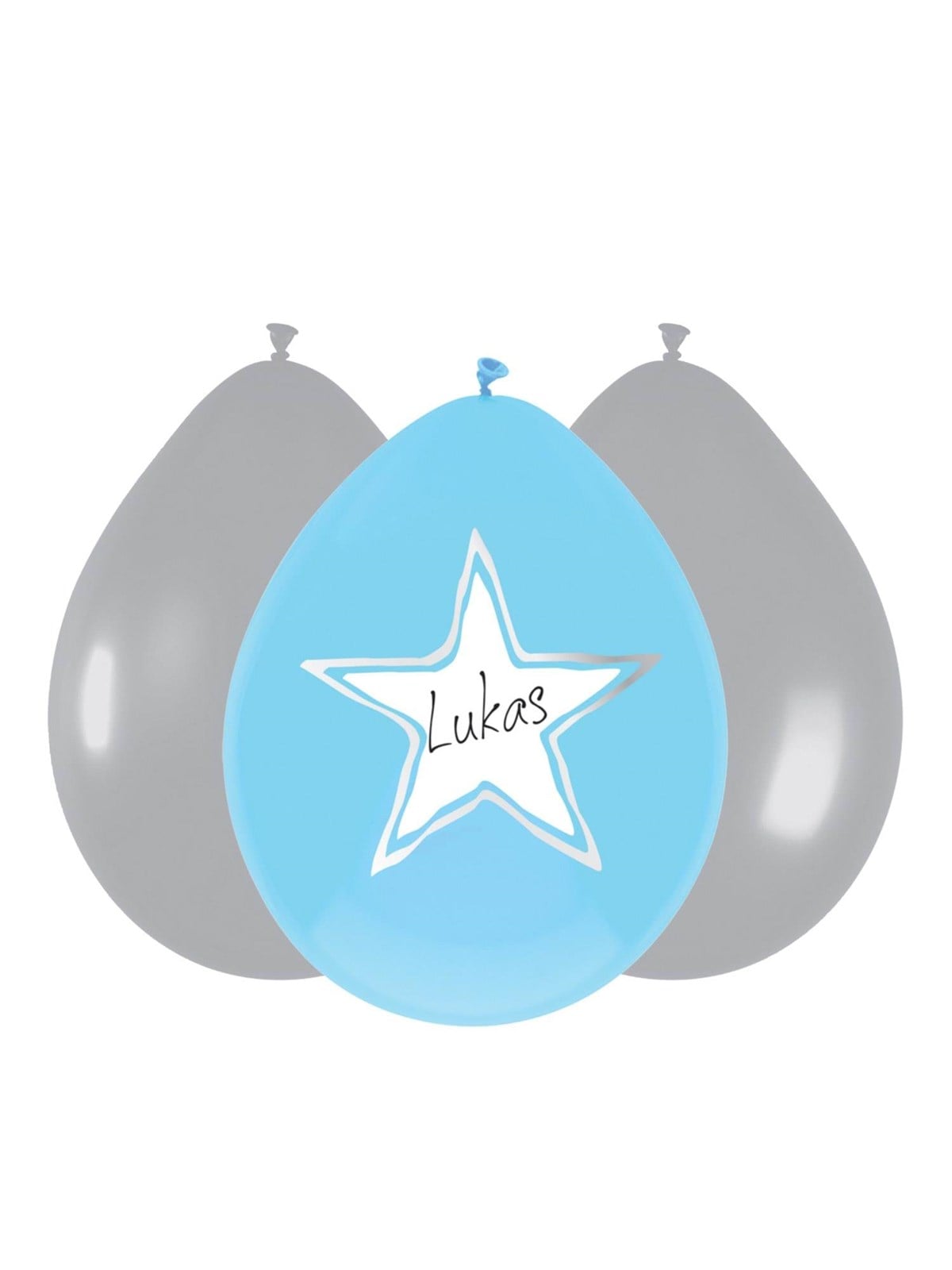 Haza Witbaard Balloons Baby Boy 6pcs.