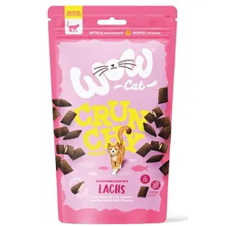 WOW CAT Crunchy Snack Lacks 8x60 g