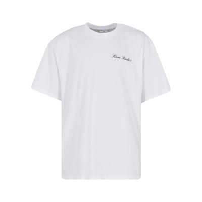 T-Shirt KARL KANI "Karl Kani Kani Music Print T-Shirt", Herren, Gr. L, weiß, 100% Baumwolle, bedruckt, normal, Rundhals, Shirts T-Shirt