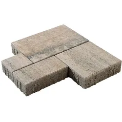 Diephaus Pflastersteine VIA ROYAL Mehrformat 18 Stück Muschelkalk