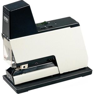 Rapid Classic 105E Elektrohefter, weiß, Netzbetrieb, Heftleistung 50 Blatt