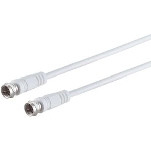 S-Conn Antennenkabel 80092-128, Koaxialkabel, SAT-Kabel, F-Stecker auf F-Stecker, 1,5 m