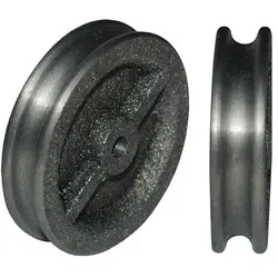 Hbs-betz Vogelrolle 470 Grauguss D.60mm Trgf.max.22kg Nut 8mm
