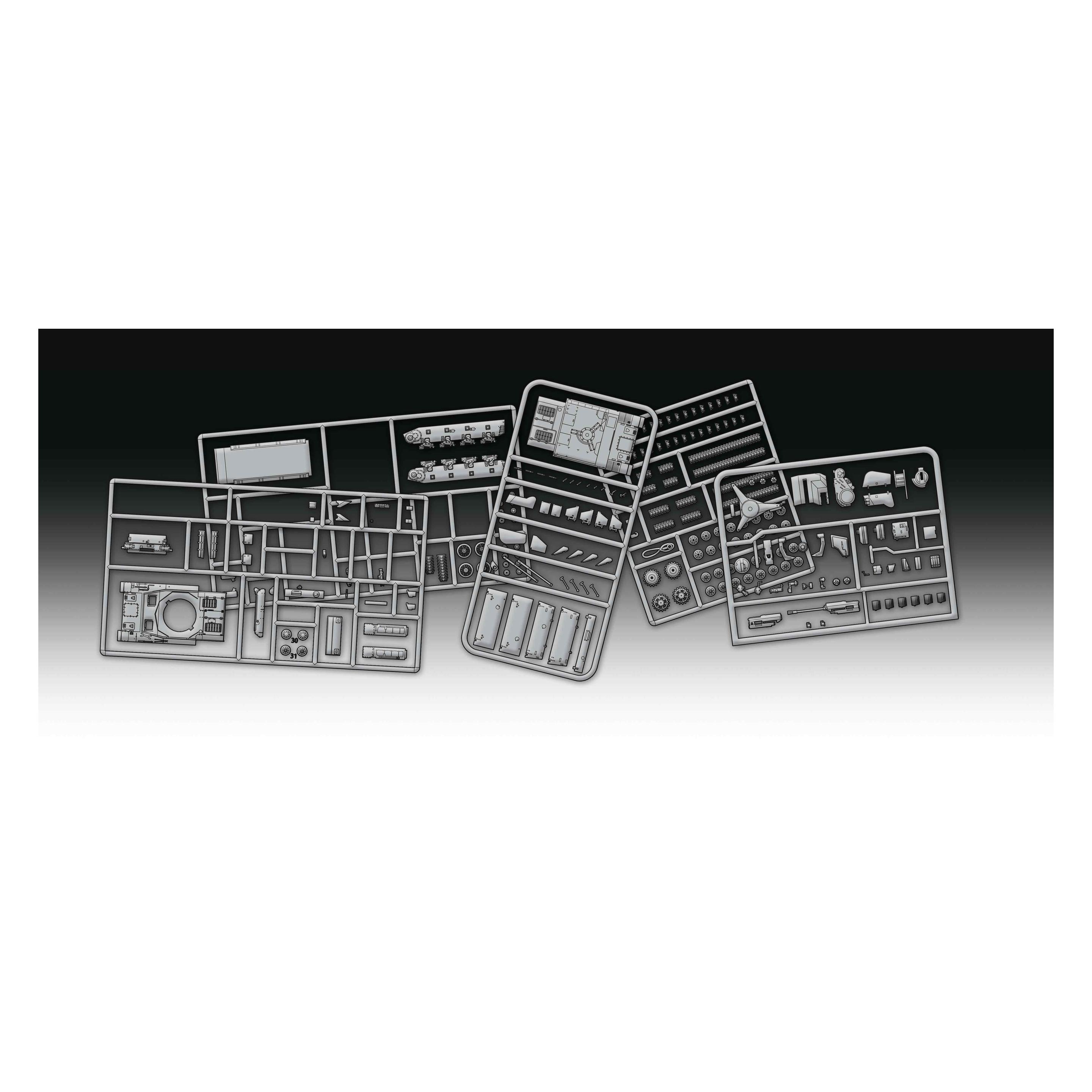 Revell Model Set Flakpanzer IV Möbelwagen 3.7cm Flak (63363)