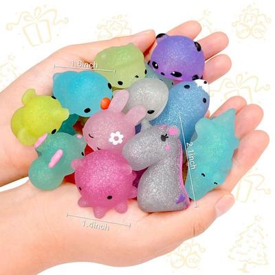 Uplifted Finds Mochi Squishies Kawaii Animal Antistress Squeeze Toys Stress Relief Party Favors random 50 Pcs