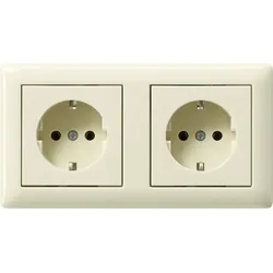 Gira Steckdose 2-fach verdr. 479301