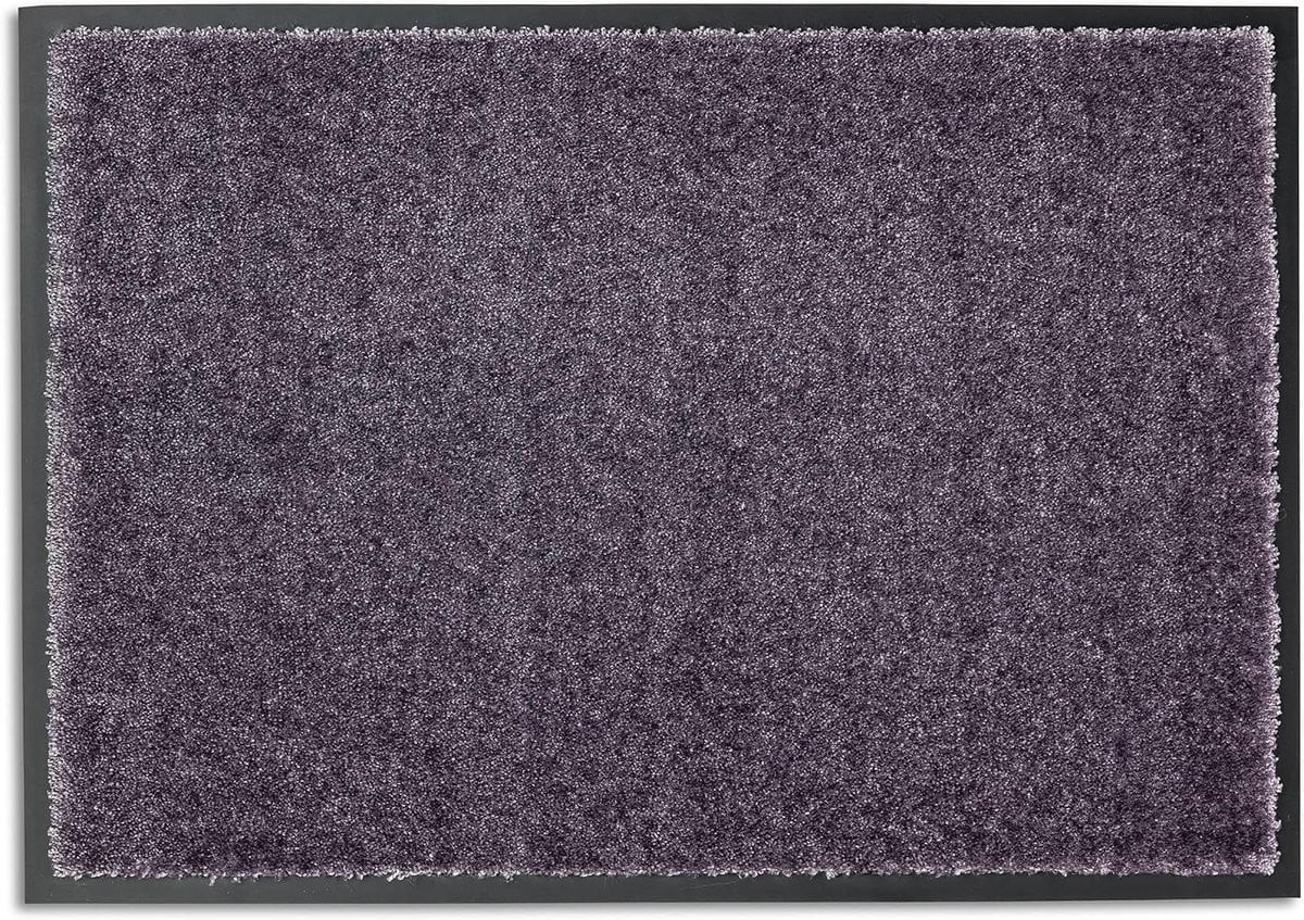 Donkergrijze Schoonloopmat Entremat voor volwassenen - Breedte: 67 cm, Lengte: 100 cm