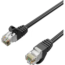 FLX FL31-39495 - Patchkabel, Cat.7, S/FTP, PUR, schwarz, 40m
