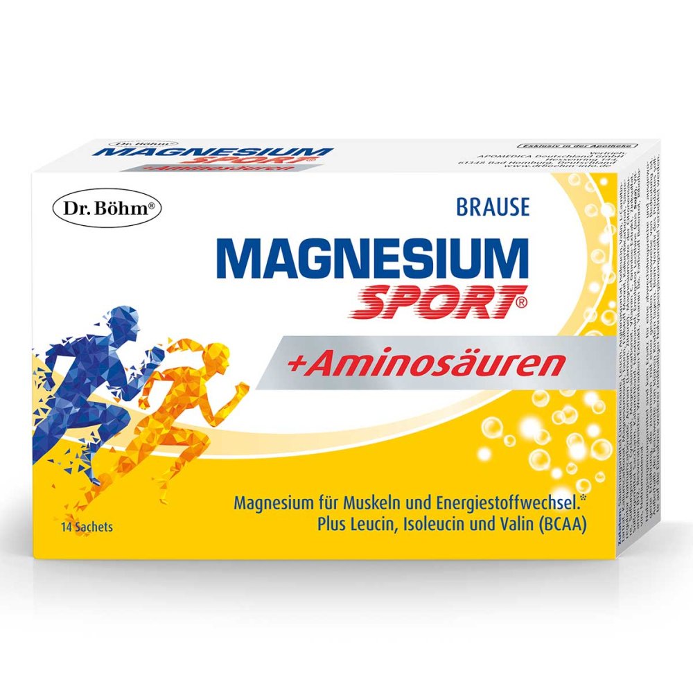 Apomedica Pharmazeutische Produkte GmbH Dr. Böhm Magnesium Sport+Aminosäuren Granulat 19697452